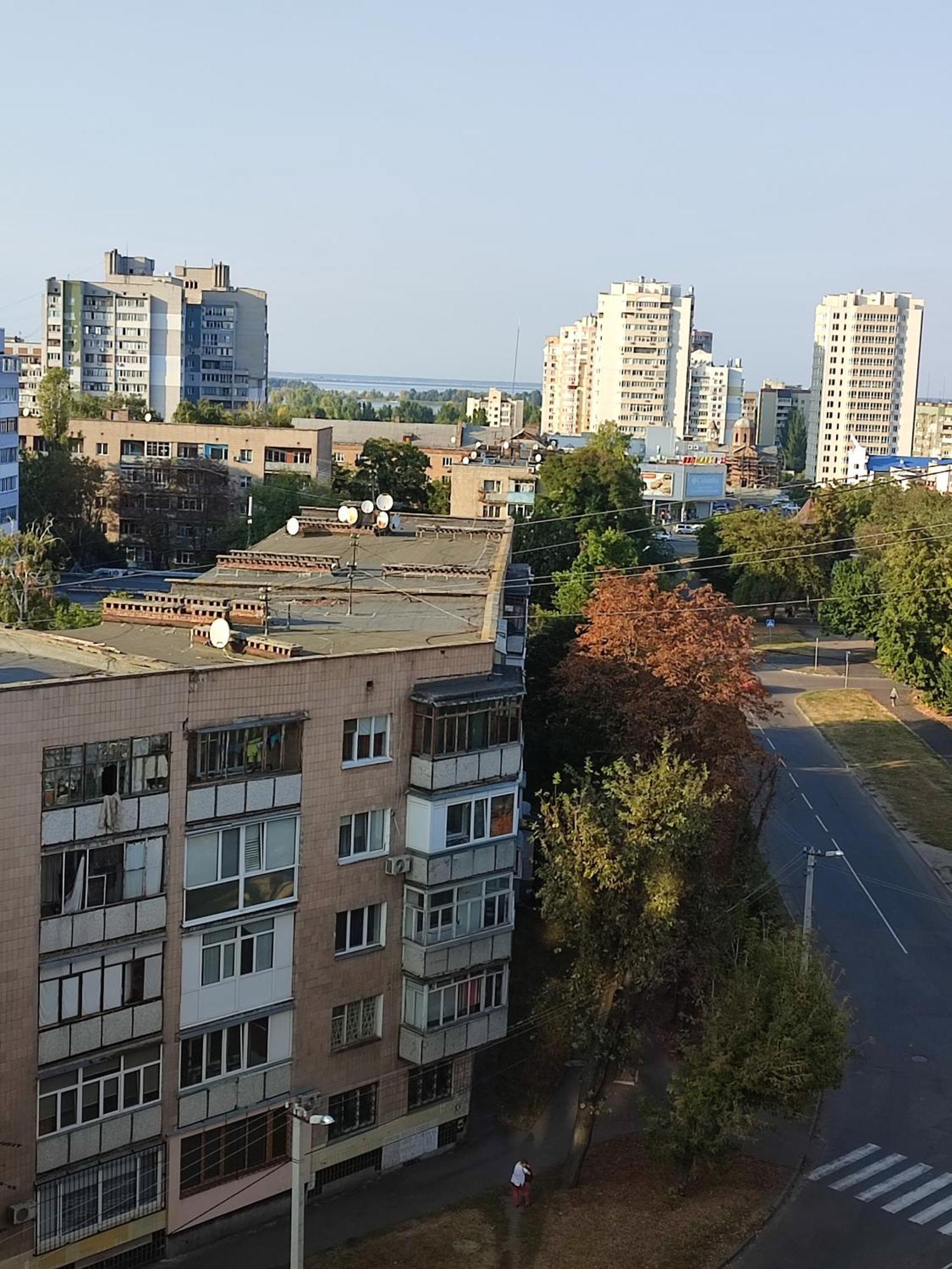Комфортная 1-Комнатная Новопречистенская 1 Cherkasy Exterior photo